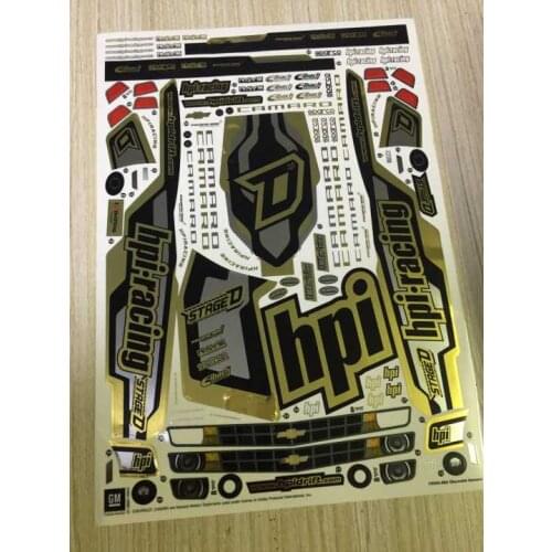 HPI Racing Flux savage Decals Stickers For 1/10 1/8 Scale RC Toys Buggy/Truck/FLAT Cars shell Body KYOSHO TAMIYA REDCAT HSP LOSI