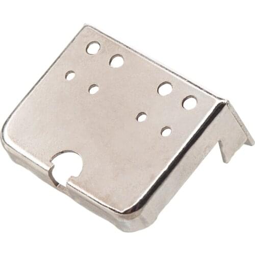 Chrome Plate Banjo Tailpiece for 4 String Banjo Parts Accessory -5Pcs