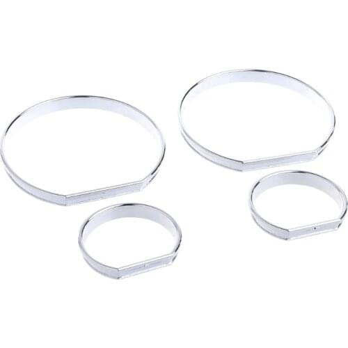 Chrome Gauge Dash Dial Rings Bezel Trim Speedometer AC M-Tech for bmw E46 M M3 A0NE