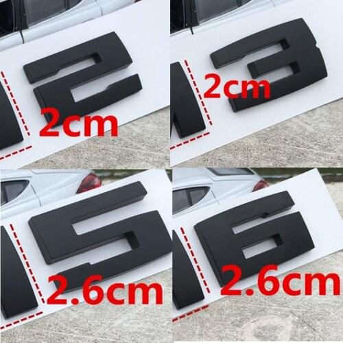 Matte black ///M Strips M1 M2 M3 M4 M5 M6 Chrome Emblem Car Styling Fender Trunk Badge Sticker for f10 x5 e46 e60 e70 e87 e90