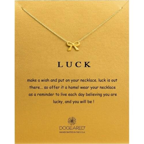 Fashion Wish Card Rosette Pendant Necklace Clavicle Chains Fashion Statement Exquisite Necklace For Women Gifts Jewelry