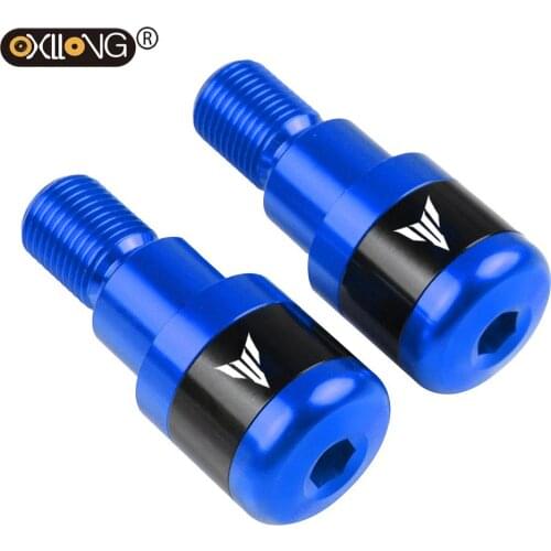 Motorcycle Handlebar Caps Grips Ends For Yamaha MT07 MT 07 FZ07 FZ 07 2015 2016 2017 2018 2019 2020 Handle Bar Ends Cap Grip End
