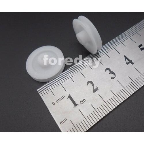 1000PCS X 18MM Plastic Pulley Gear Model Motor Wheels dia.18mm Shaft axle hole dia.2mm 1.95MM 1000PCS/LOT NEW White *FD215X1000