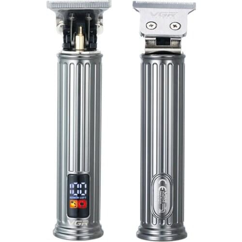 Professional corded cordless IPX4 metal housing hair trimmer LED hair clipper men hair cutting machine electric haircut