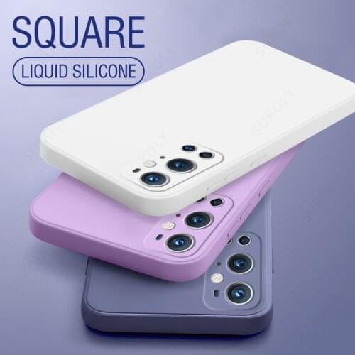 Luxury Bumper Cover For Oneplus 8T 8 Nord Z 7 8 Pro 7T Original Liquid Silicone Phone Cases For Oneplus 6 6T 7T Pro 7 Pro