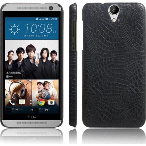 SUBIN Luxury Crocodile Skin PU Leather Case Back Cover For HTC One E9 Plus E9+ 5.5 Inch Phone Protective Cases With 7 Colors