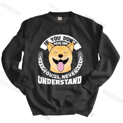 Men sweatshirt spring Proud Shiba Inu Owner hoodies for Men hoodies Pet Dog Gift warm hoody bigger size