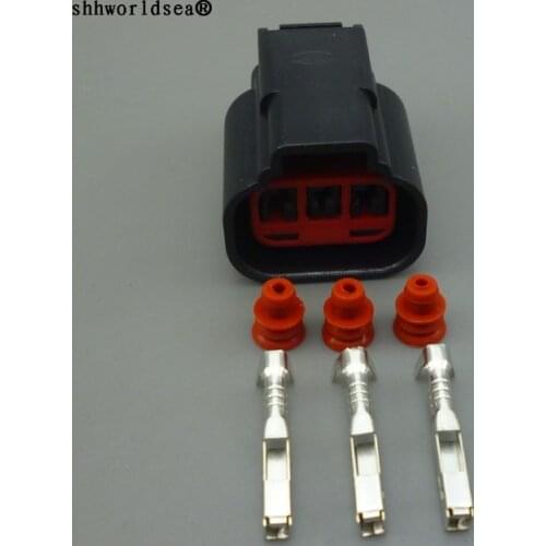 Worldgolden 3pin Mazda 6 M6 Mazda 3 M3 M5 M8 hippocampal crankshaft position sensor plug waterproof connector