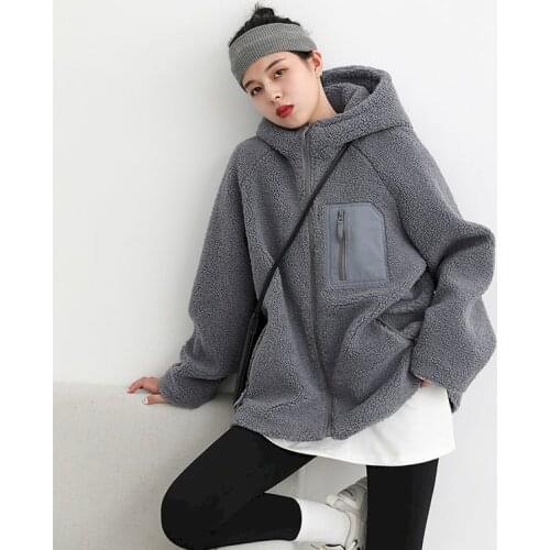 2021 Women Winter Clothing Jacket Thick Loose Warm Cotton Korean Coats Harajuku Plus Size Clothing for Women Goth Korean Fashion