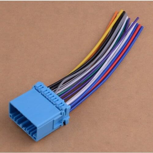 17 Pin Car Radio Stereo Wire Wiring Harness Cable Adapter Plug Fit For Acura CL Integra Honda Accord Civic CRV