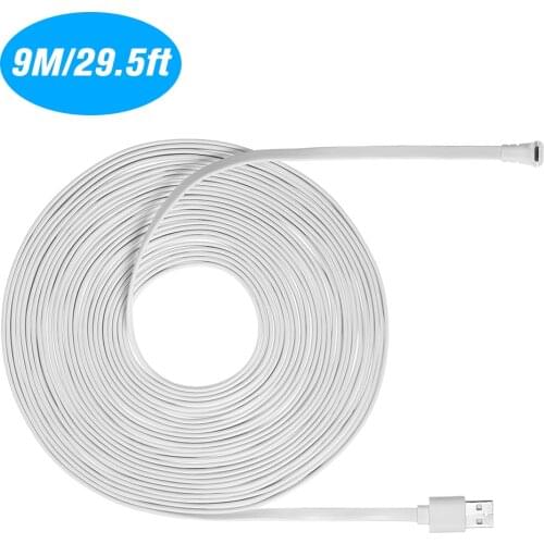 2M Charging Power Cable Fits for Arlo Pro, Arlo Pro 2, Arlo GO, Arlo Light Aluminium Alloy Micro USB Cable Charging/Power Cord