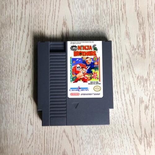 Little Ninja Brothers - 72 pins 8bit game cartridge