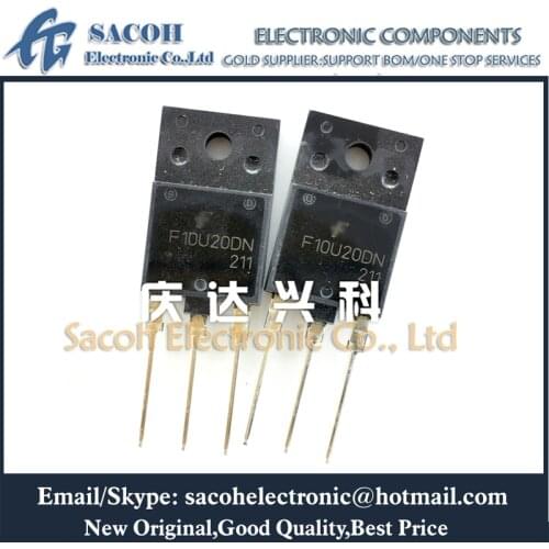 Free Shipping 10Pcs FFAF10U20DN F10U20DN or FFAF10U170S F10U170S TO-3PF 10A 200V ULTRA FAST RECOVERY POWER RECTIFIER