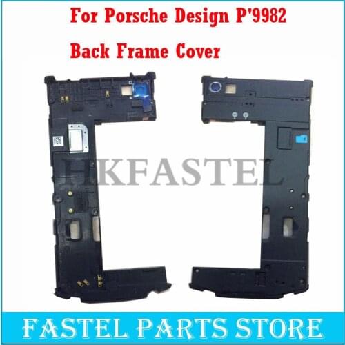 For BlackBerry Porsche Design P'9982 P9982 9982 Original Mobile Phone Back Middle Frame Housing Cover case Free shipping