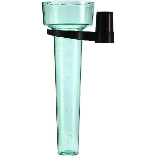 Polystyrene Rain Gauge Measurement Rainfall Resistant for Garden Outdoor Yard 35mm Measuring Cup