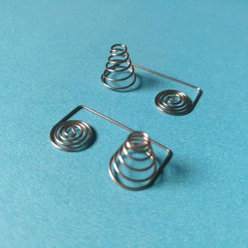 Series Double AA battery box spring positive and negative contact 12.5X23.3MM 30pair