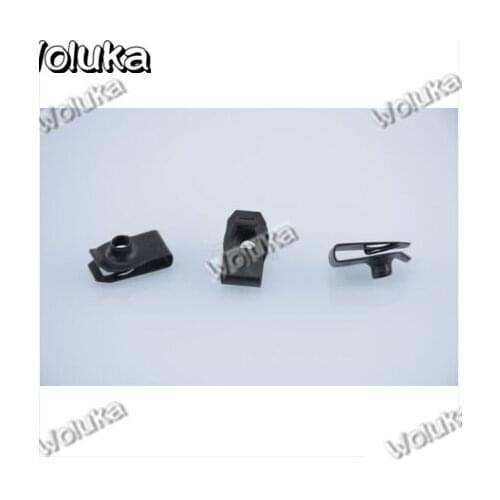 Car license plate base nut fixing fastener fast wire car license plate nut snap CD50 Q06