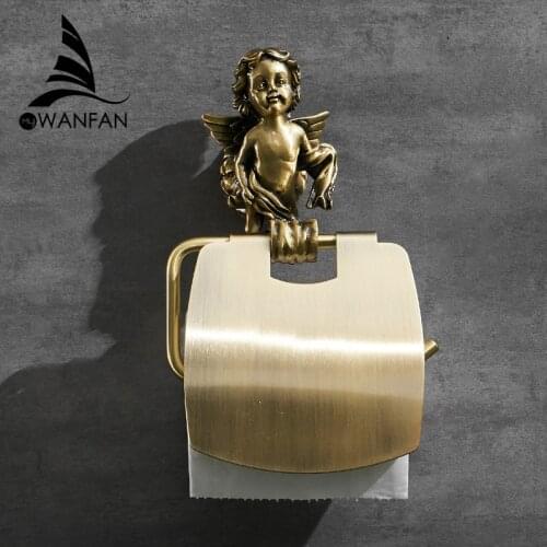 Robe Hooks Bronze Color Towel Hook Coat Clothes Hanger Door Rack Classic Angel Home Deco Wall Mount Bathroom Shelf MB-0789B