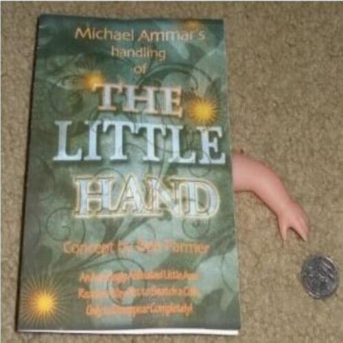 Wholesale 20 pcs/lot The Little Hand Michael Ammar Magic Tricks The Creepy Coin&Money Magic, Magician Horror Prop illusion