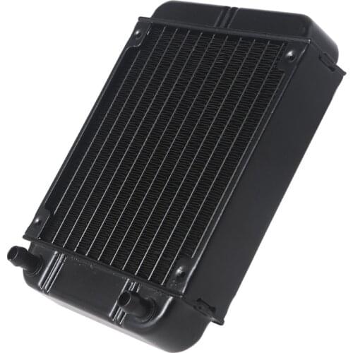 Water Cooling Computer Radiator 12 Pipe Aluminum Heat Exchanger Liquid Cooling Heat Sink for CPU PC Water Cool System