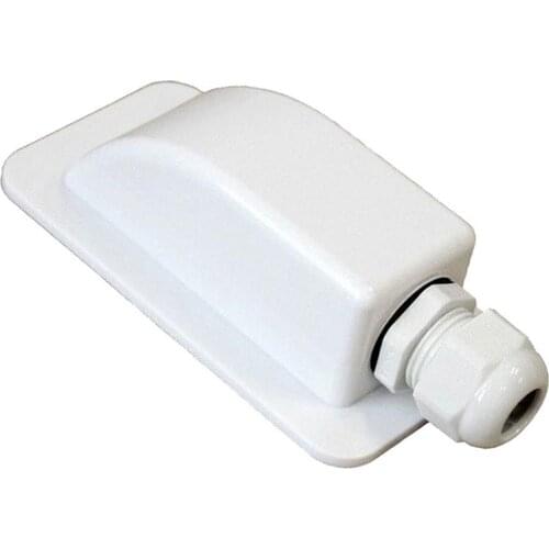 Single Hole Junction Box Waterproof ABS Roof Cable Entry Housing For Solar Panels Caravans Boats RVs Cable Entry Gland Box