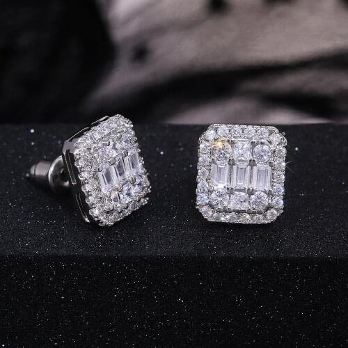 JK Delicate Dazzling Cubic Zircon Women Stud Earrings Elegant Female Wedding Earrings Fine Anniversary Gift Fashion Jewelry