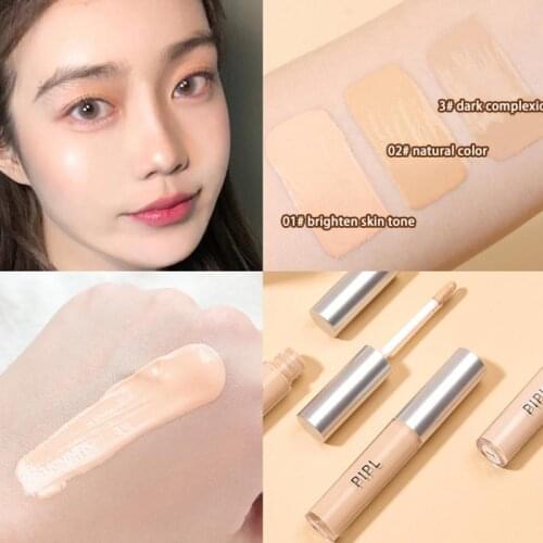 1pc Silk Non-marking Concealer 3 Style Moisturizing Acne Mark Blot Print Spots Dark Circles Invisible Pores Concealer Base