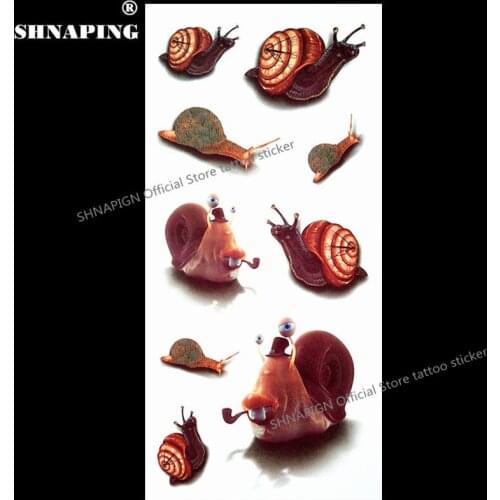 SHNAPIGN 3d Temporary Tattoo Body Art Flash Tattoo Stickers 19*9cm Waterproof Car Styling Tatoo Home Decor Wall Sticker