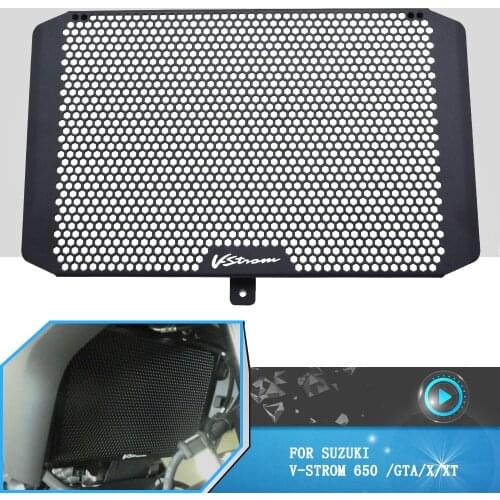 For Suzuki V-Strom 650 2021 + Motorcycle VSTROM 650 GTA 650X 650XT 2017-2020 Radiator Protector Guard Grill Cover Cooled Protect