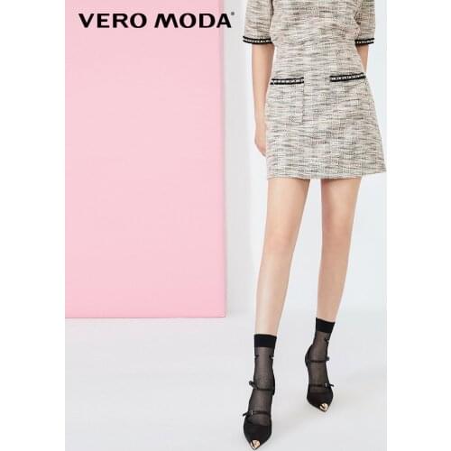 Vero Moda Women Vintage Beading Front Pocket Knitted Skirt | 32011G504