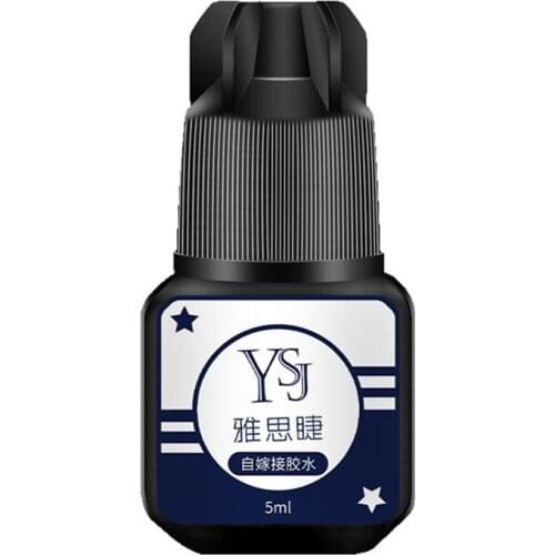 5ml Eyelash Extension Glue Black No Smell No Irritant Adhesive Retention Lasting Fast Drying Semi Permanent Lash Tools