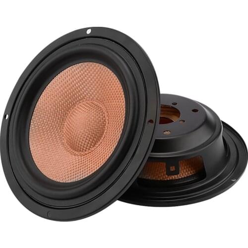 AIYIMA 2Pcs 6.5Inch Speaker Driver Woofer Radiator Bass Passive DIY Speaker Repair Kit Accessories Parts Sound System
