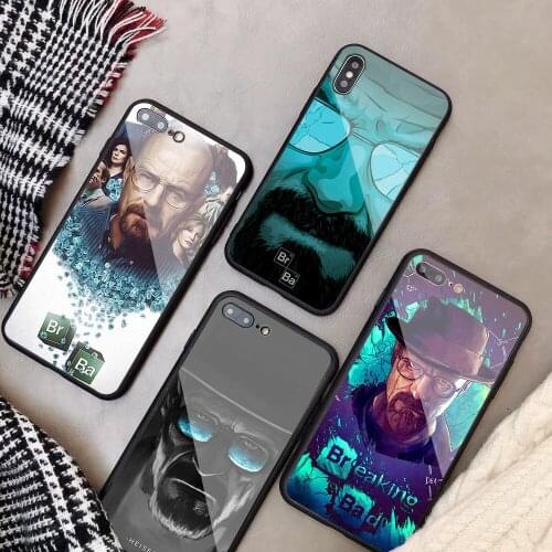 Breaking Bad Chemistry Walter Tempered Glass Phone Case For iPhone 6 6plus 7 plus 8 8plus 5 5S 5C SE X XS XR XS Max