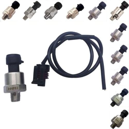 0.5V-4.5V Pressure Transducer Sensor Oil Fuel Diesel Gas Water Durable 5-1600psi