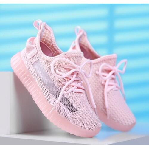 Kids Running Shoes Boys Basket Sneakers Breathable Summer Outdoor Sport Trainers Shoes Children Walking Shoes For Girls Footwear