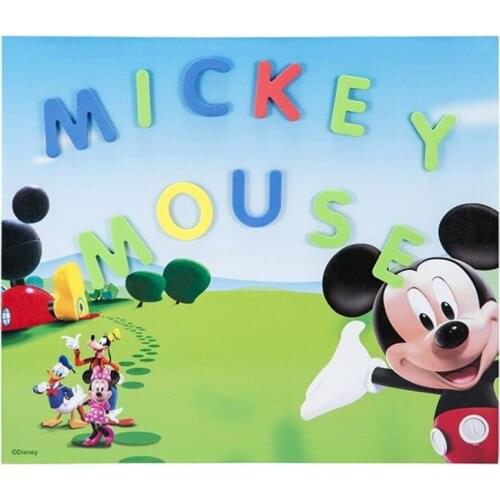 Disney Mickey Series of Childrens Educational Toys Children Learn Numbers Magnetic Puzzle