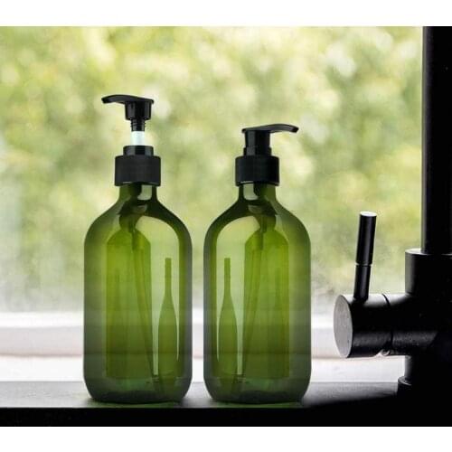 300/500ml Soap Dispenser Bath Pump Bottle Lotion Shampoo Shower Gel Holder Bathroom Accessories Portable Shampoo Dispenser