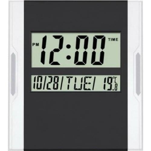 KENKO KK-3886N Digital Wall and Table Clock-Calendar-Thermometer