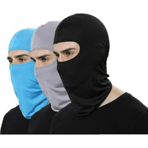 Summer Winter Face Mask Cycling Fishing Training Face Scarf Balaclava Windproof Soft Sport Mask Motorcycle Headgear