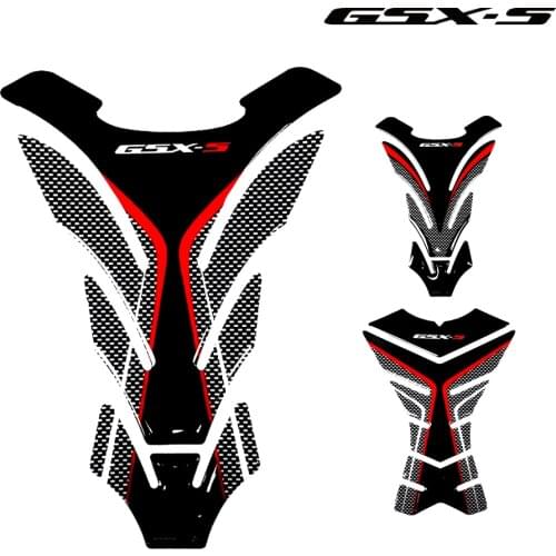 Motorcycle 3D Fuel Tank Pad Protection Decals For SUZUKI GSX-S Fishbone Decal gsxs 750 1000 1000f