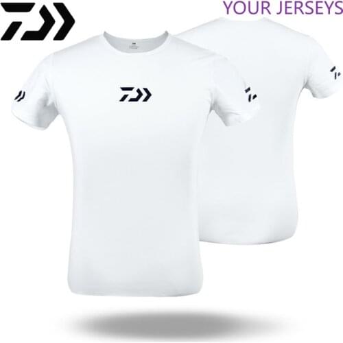 DAIWA 2022 New Fishing Clothing Summer Short Sleeve Deep Sea Sunscreen Breathable Clothes Anti-uv Ultrathin Fishing Shirt DAIWA