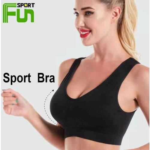 STARFUN 2021 New Womens Sports Bra Seamless Breathable Sports Yoga Running Fitness Vest Sleep Underwear Female Plus SizeS-6XL
