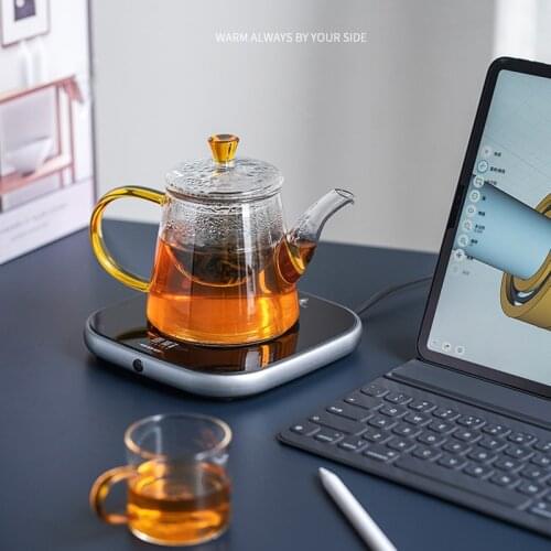 ZK30 Cup Warmer Coffee Heater Tea Maker Cup Heater Pad Water Tea Milk Warmer Pad Electric Plate Mug Heater Coaste 220V