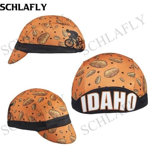 PotatoCycling jersey caps jersey HAT summer bike wear California jersey caps Colorado road jersey New Jersey Schlafly
