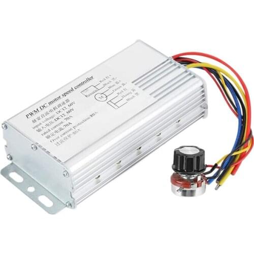 12V-60V 70A DC PWM Motor Speed Controller High Power Speed Control Driver Switch