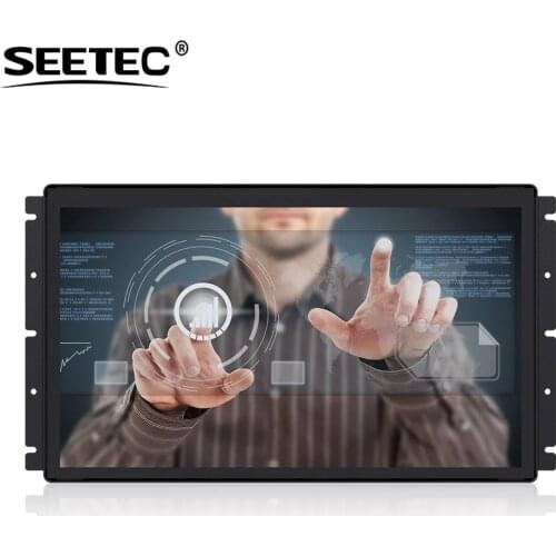 SEETEC PF173-9CT 17.3 Inch IPS Panel 1920x1080 Open Frame Projected Capacitive 10-Point Touch LCD Industrial Monitor