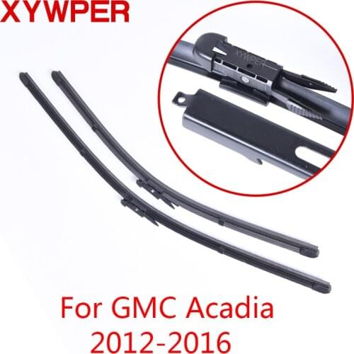 XYWPER Wiper Blades for GMC Acadia 2012 2013 2014 2015 2016 Car Accessories Soft Rubber Windshield Wipers