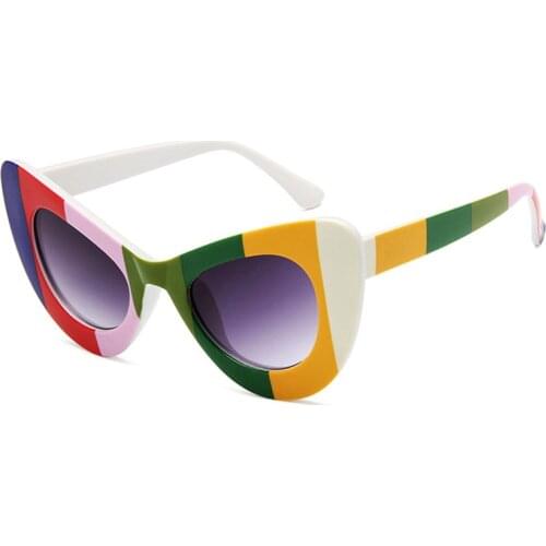 Big Frame Sunglasses Women Cat Eye Eyeglasses Fashion Brand Woman Sun Glasses Female Vintage Oversized Gafas Feminino