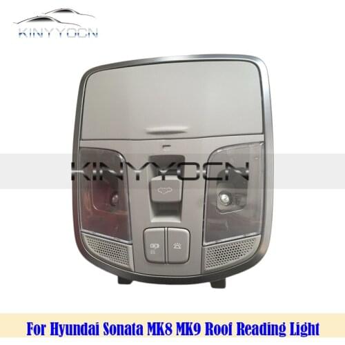For Hyundai Sonata MK8 MK9 Sunroof Reading Light Indoor Roof Ceiling Light Night Interior Dome Lamp