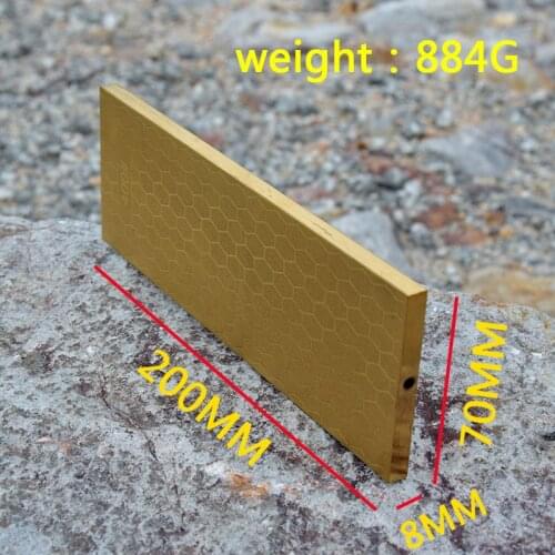 New arrival Titanium plating professional knife sharpener 400 1000 grit sharpening stone angle guide 304 stainless steel base